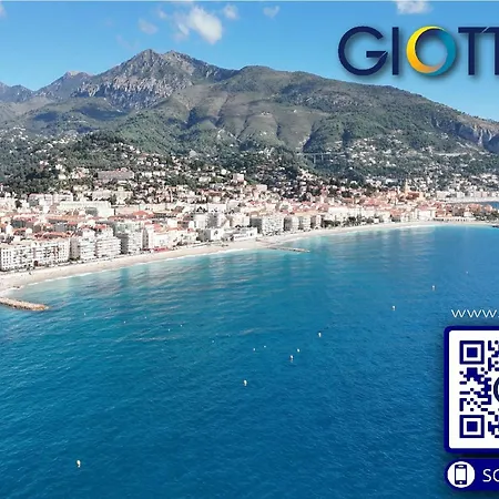 Rénové Face Avec Terrasse à Menton, Proche Centre-ville Et Plages - Fr-1-196-301 Appartamento