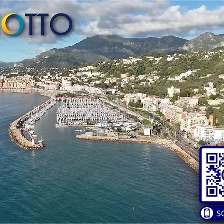Appartamento Rénové Face Avec Terrasse à Menton, Proche Centre-ville Et Plages - Fr-1-196-301 *